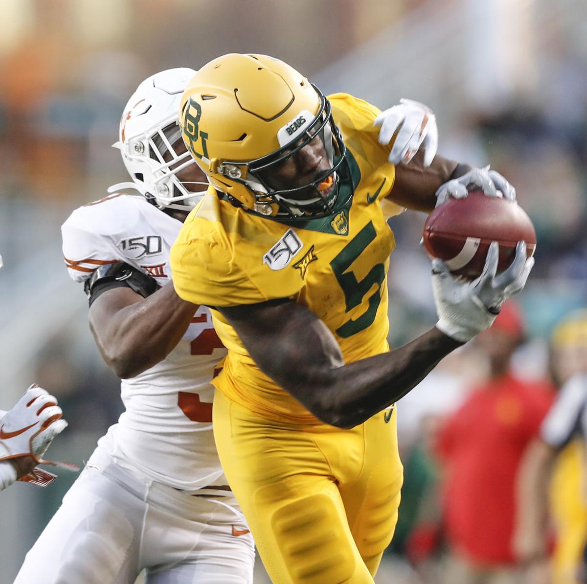 Jets Pick Baylor Wr Mims In Second Round Of Nfl Draft At No 59