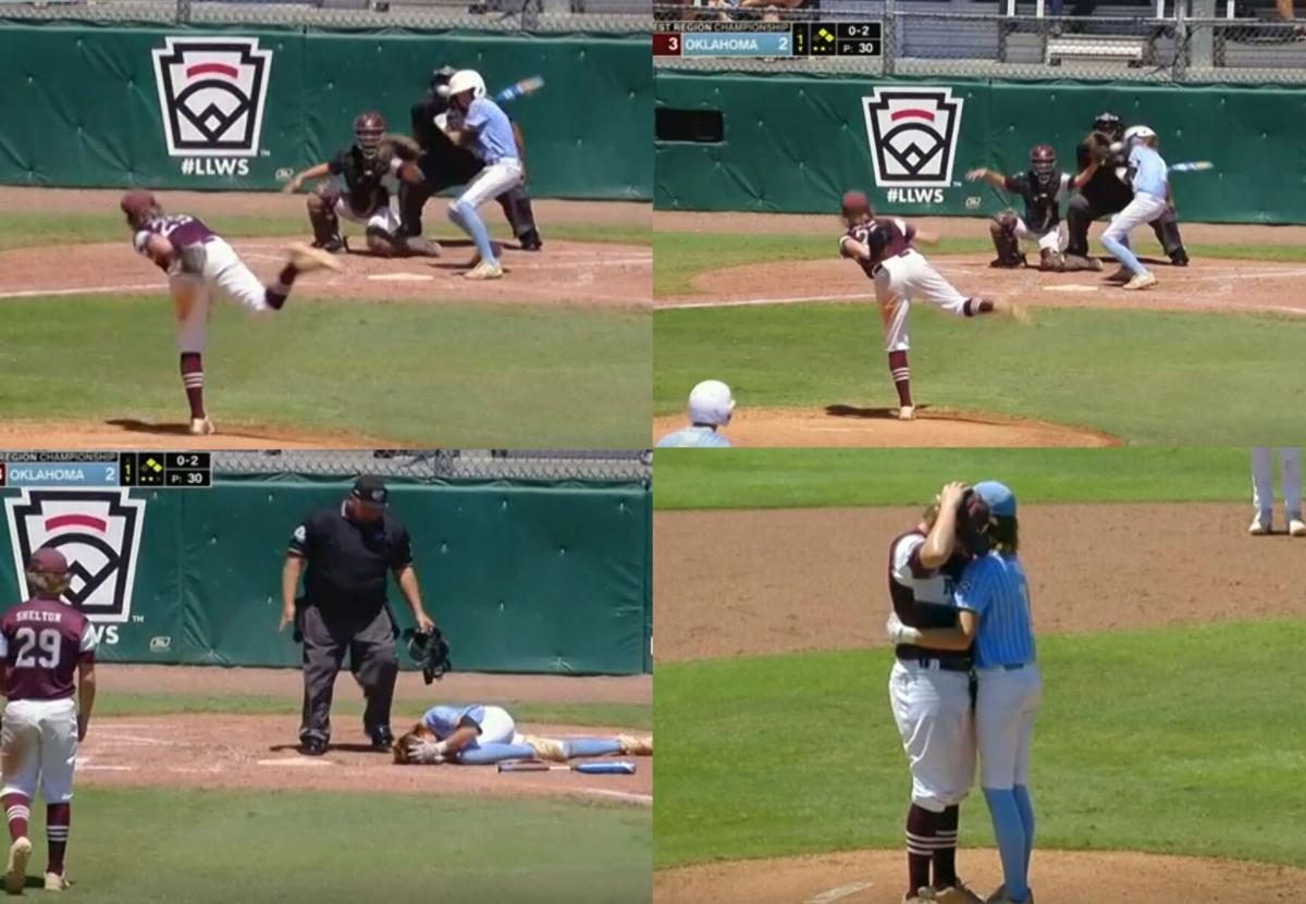 Beaned Little League batter rises to console upset pitcher in Waco