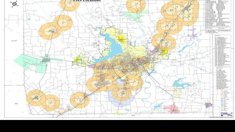 McLennan County emergency planning map | | wacotrib.com