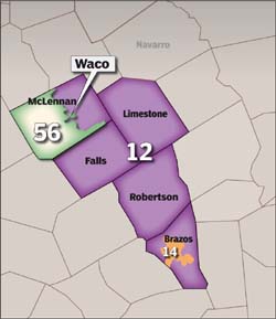 Texas Legislature Passes New Maps Moving Wacos Senate - 