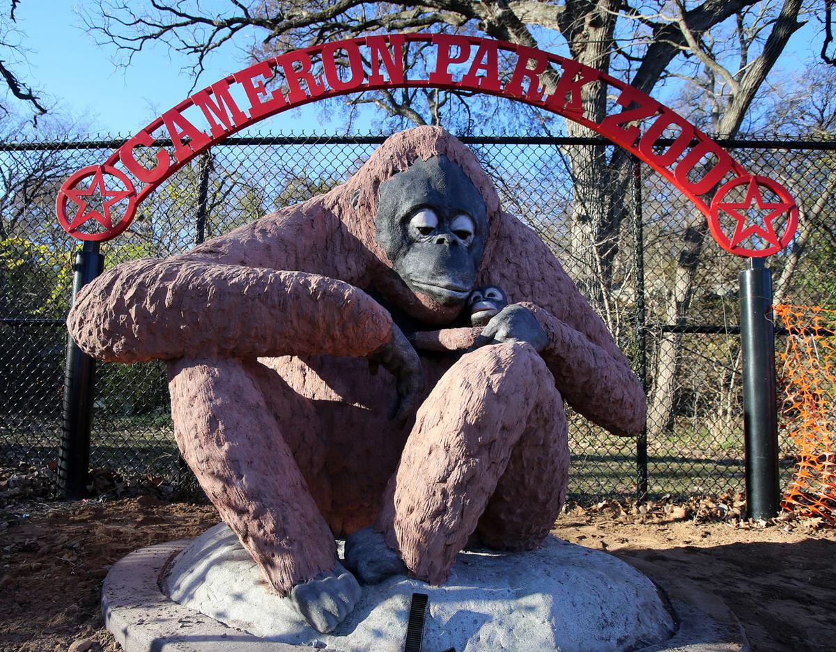 Explore the Waco Sculpture Zoo along University Parks Drive