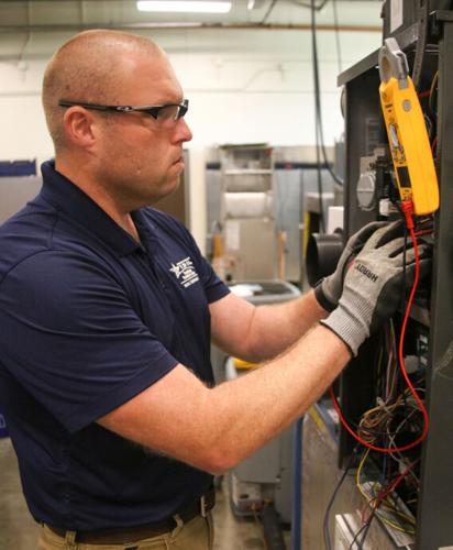 Marshall trades stethoscope for multimeter at TSTC