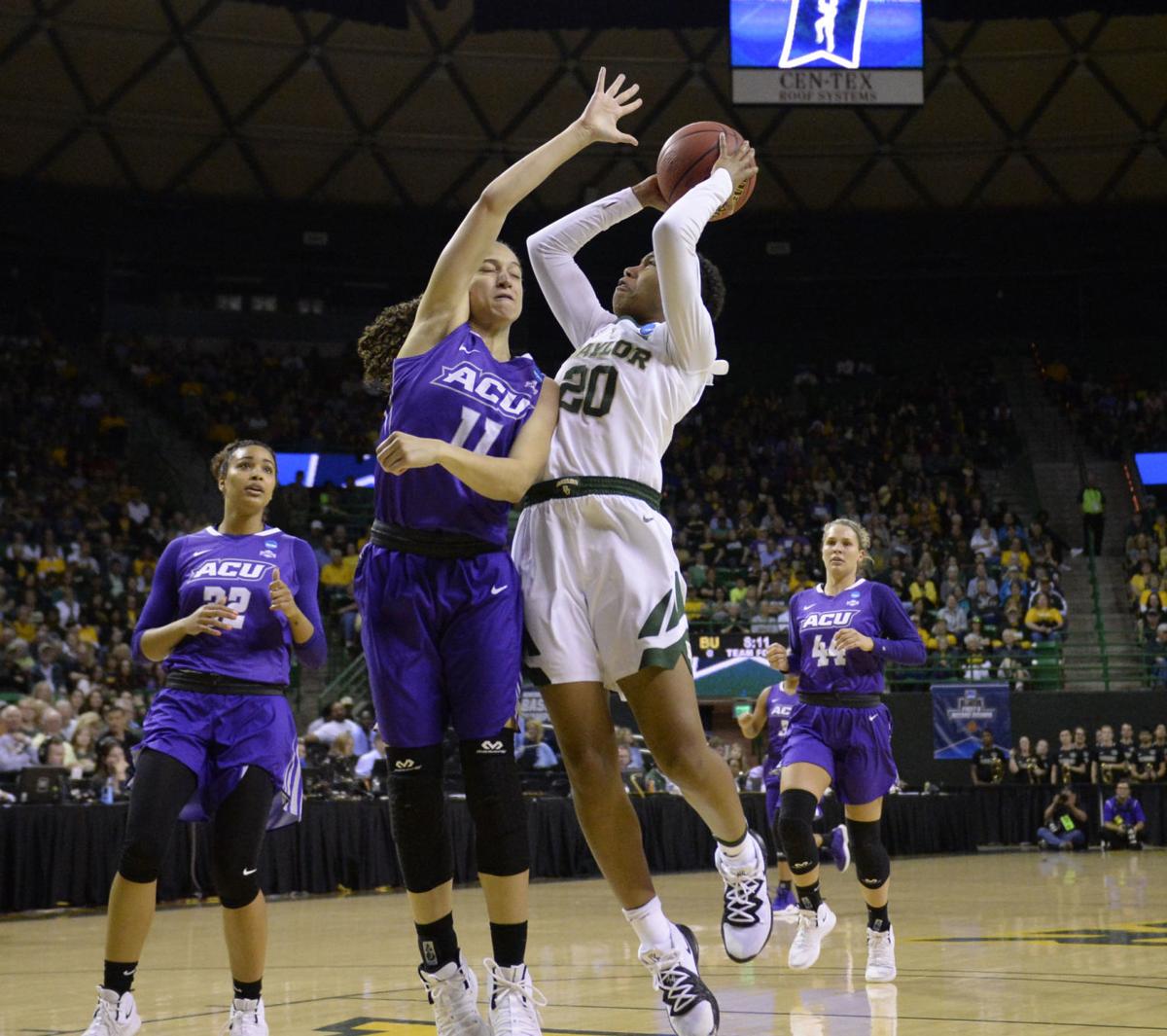 Lady Bears Dominate Abilene Christian In First Round Game 95 38