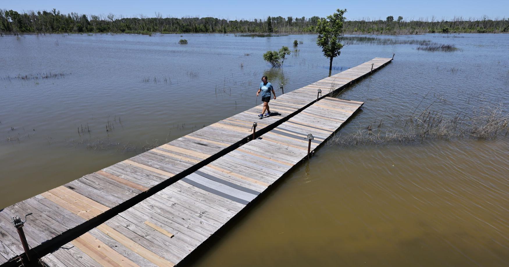 Flood damage at Lake Waco Wetlands could take years to fix - Vimarsana News