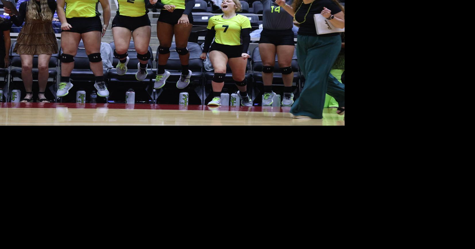 Blum pounces on Veribest, moves to brink of 1A volleyball title