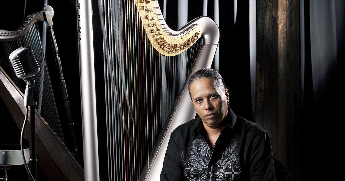 Harpist brings Latin jazz flavor to Marie's Wine Bar fest downtown