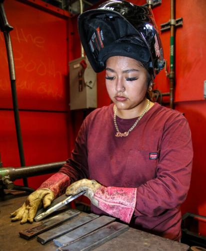 Breakthrough in the booth: 23 women tackle welding at TSTC