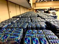 Bottled water for city customers