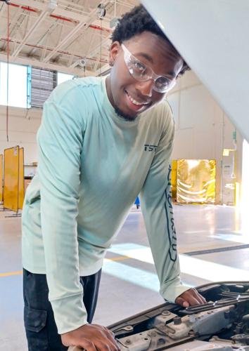 TSTC student accelerates career track at area dealership