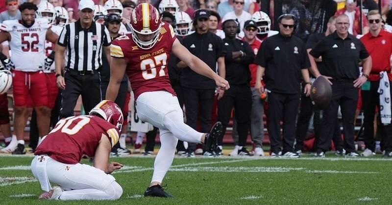 Best foot forward: Iowa State leaning on big-legged, clutch kicker Konrardy