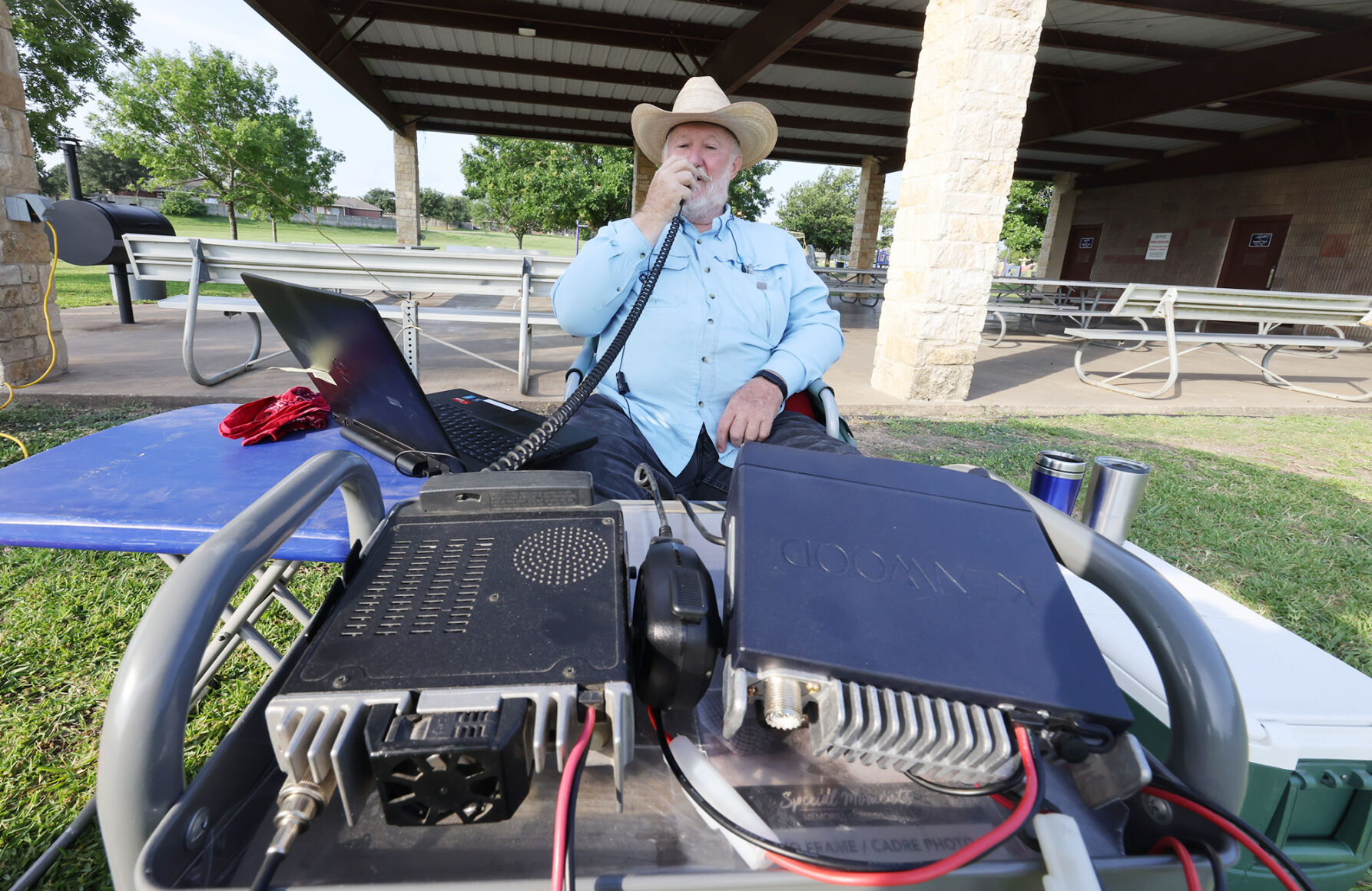 Field Day brings ham radio operators to Hewitt Park for nationwide event
