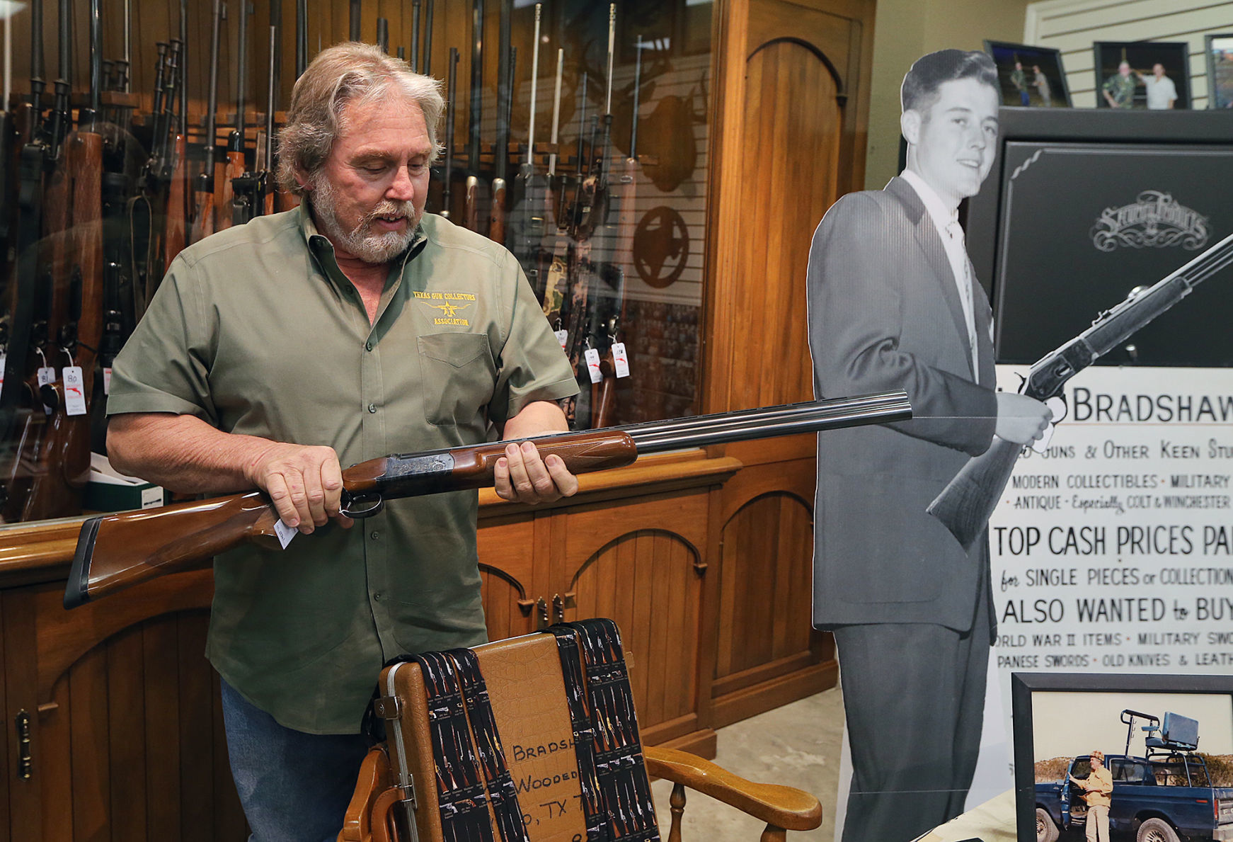 Leo Bradshaw s estate including firearms collection to be auctioned