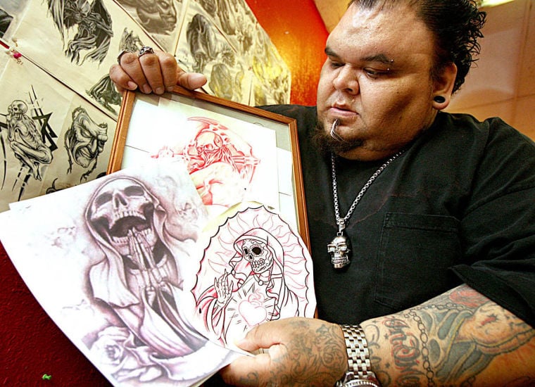 31 Santa Muerte Tattoos The Meaning Behind This Powerful Design  Body  Artifact
