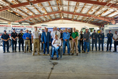 Governor Abbott Meets With First Responders, Delivers Update On State Wildfire Response