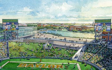 Baylor grad Williams gives large gift for football stadium