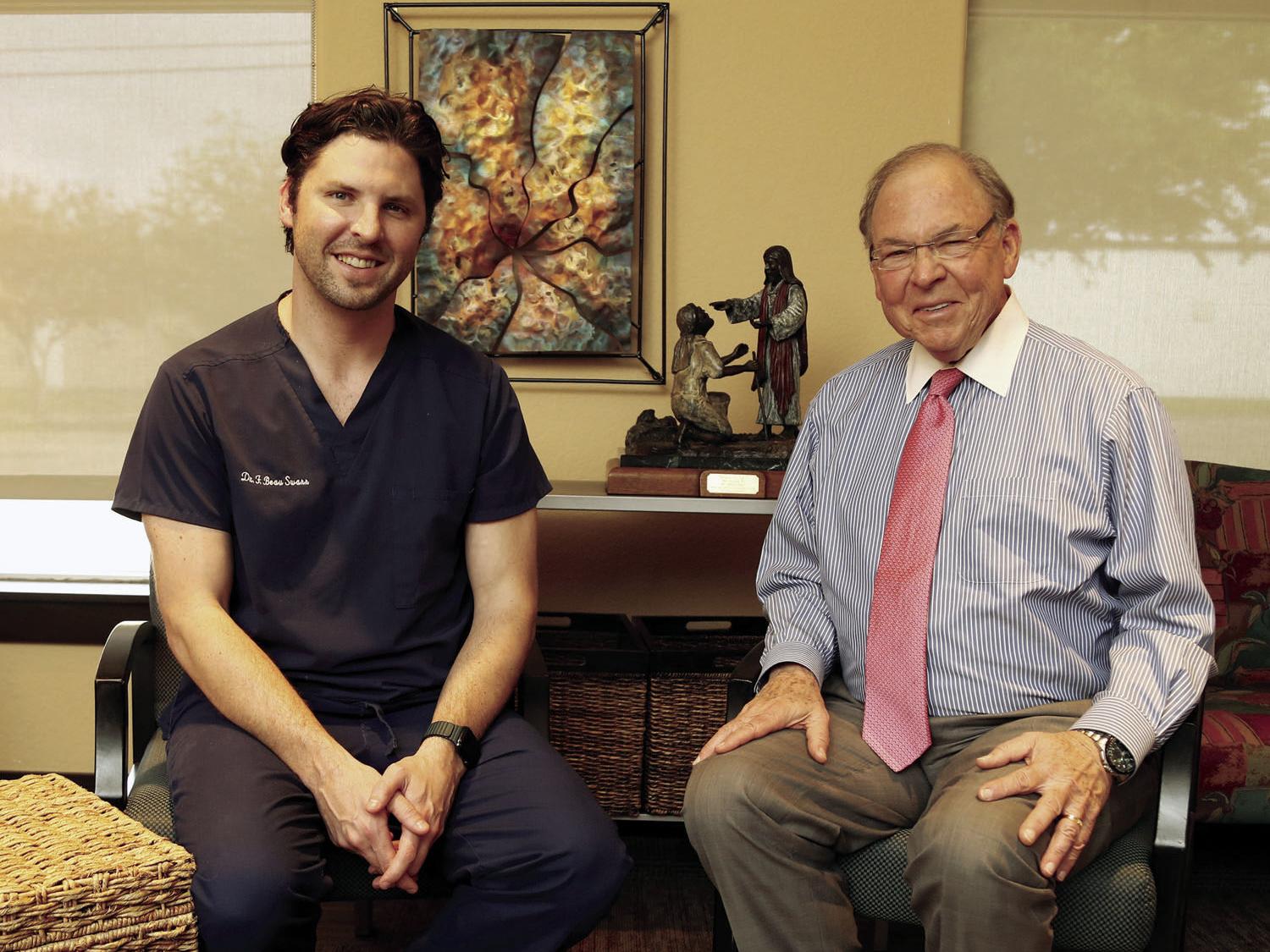 Father Son Maintain Advanced Focus At Brazos Eye Surgery Waco Today Wacotrib Com