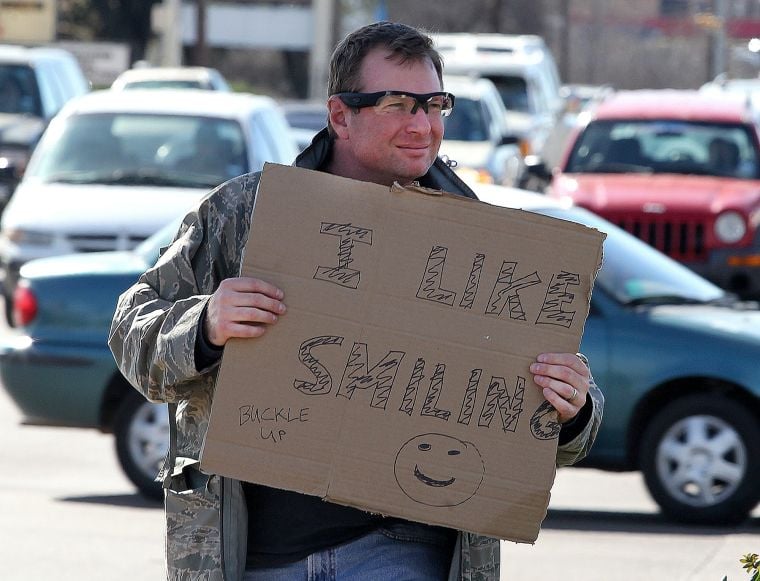 Waco police officer dons plain clothes, carries cardboard ...