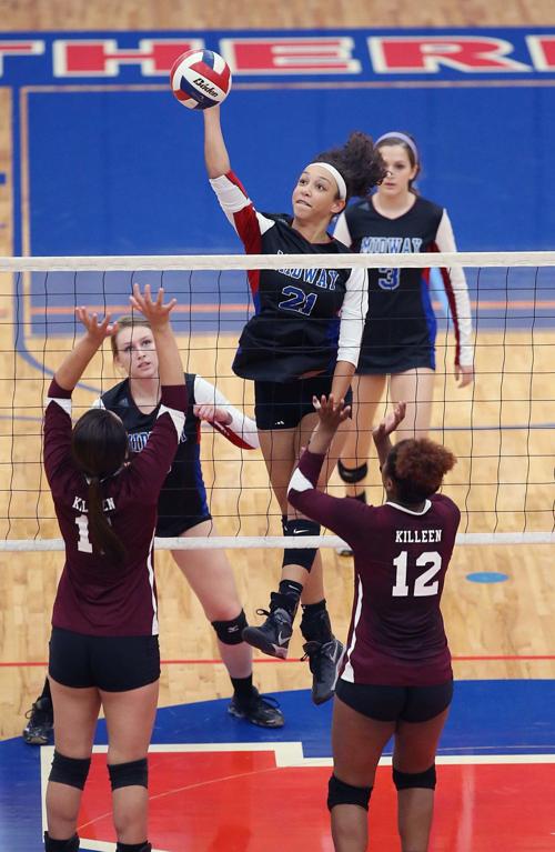 Midway volleyball downs Killeen in district play High School Sports