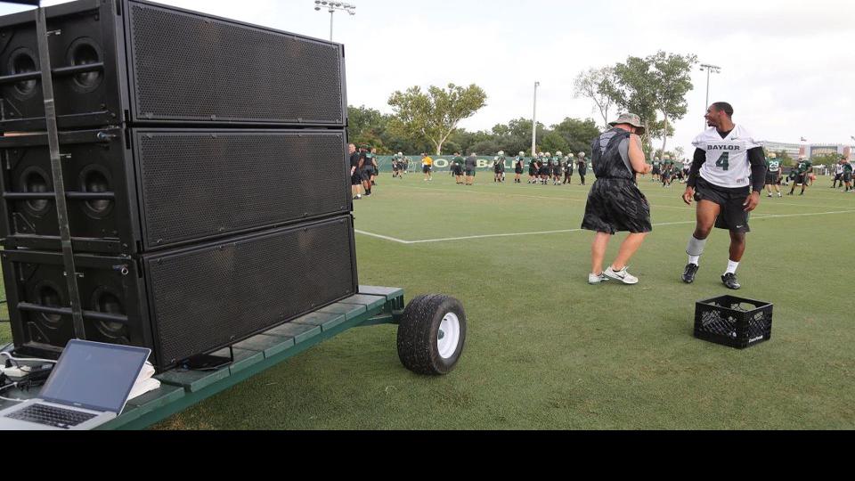 Music Moves Baylor Football Practice Baylor Wacotrib Com