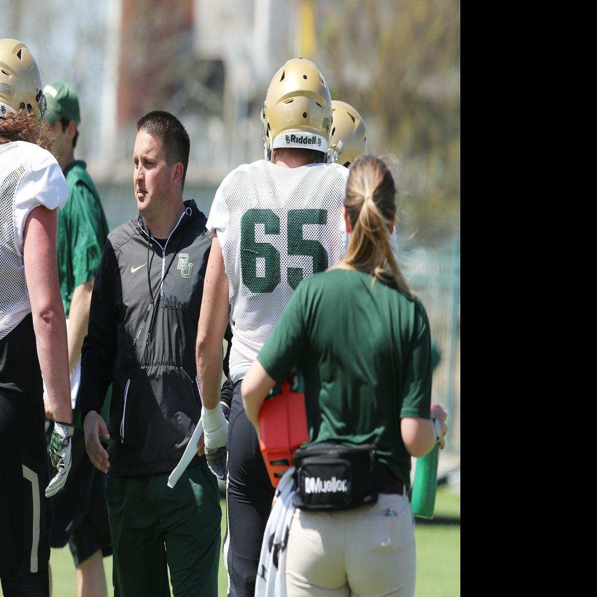 Bell Relishing Shot To Coach Baylor S Offensive Line Baylor