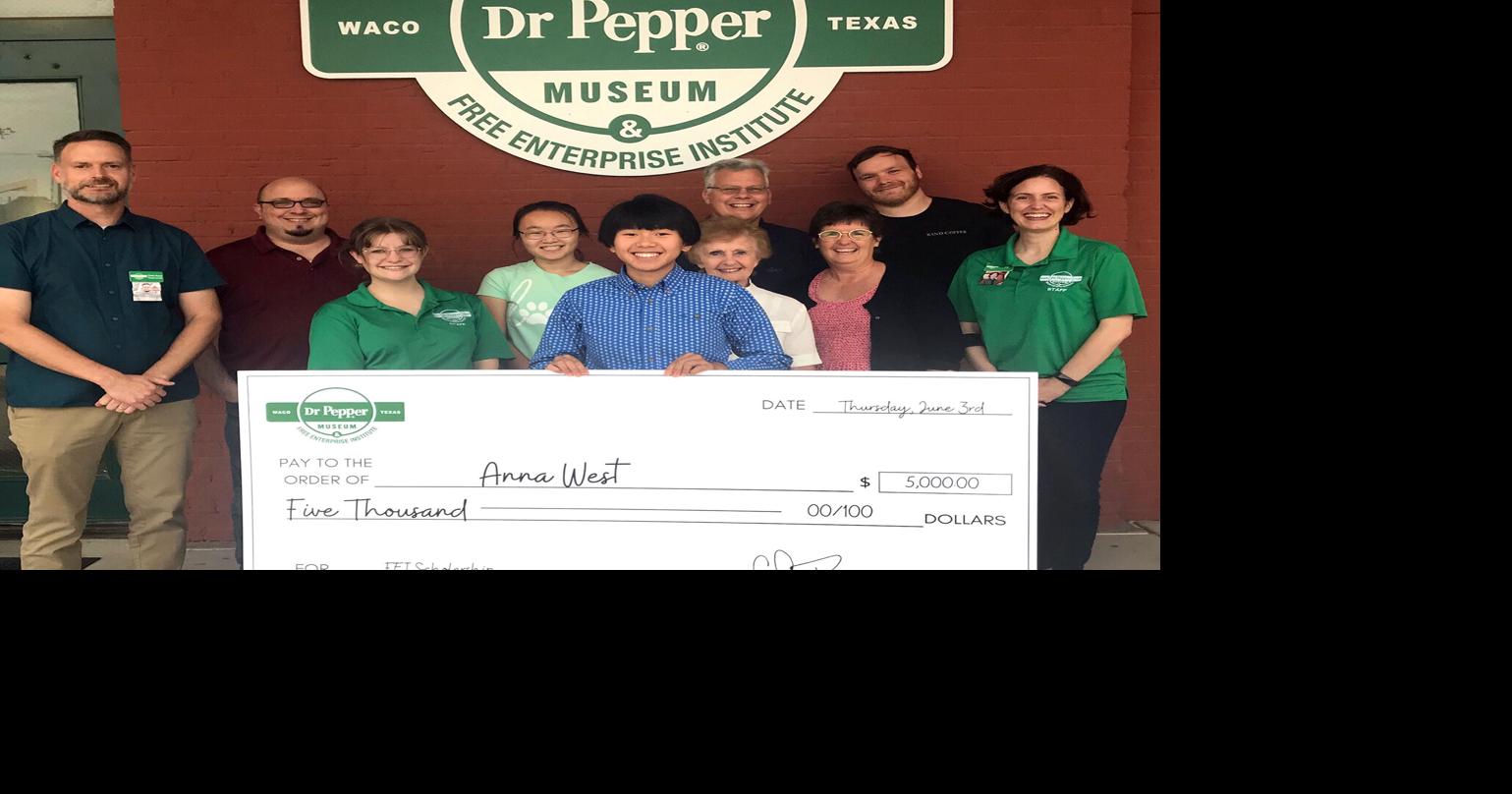 Dr Pepper scholarship awarded