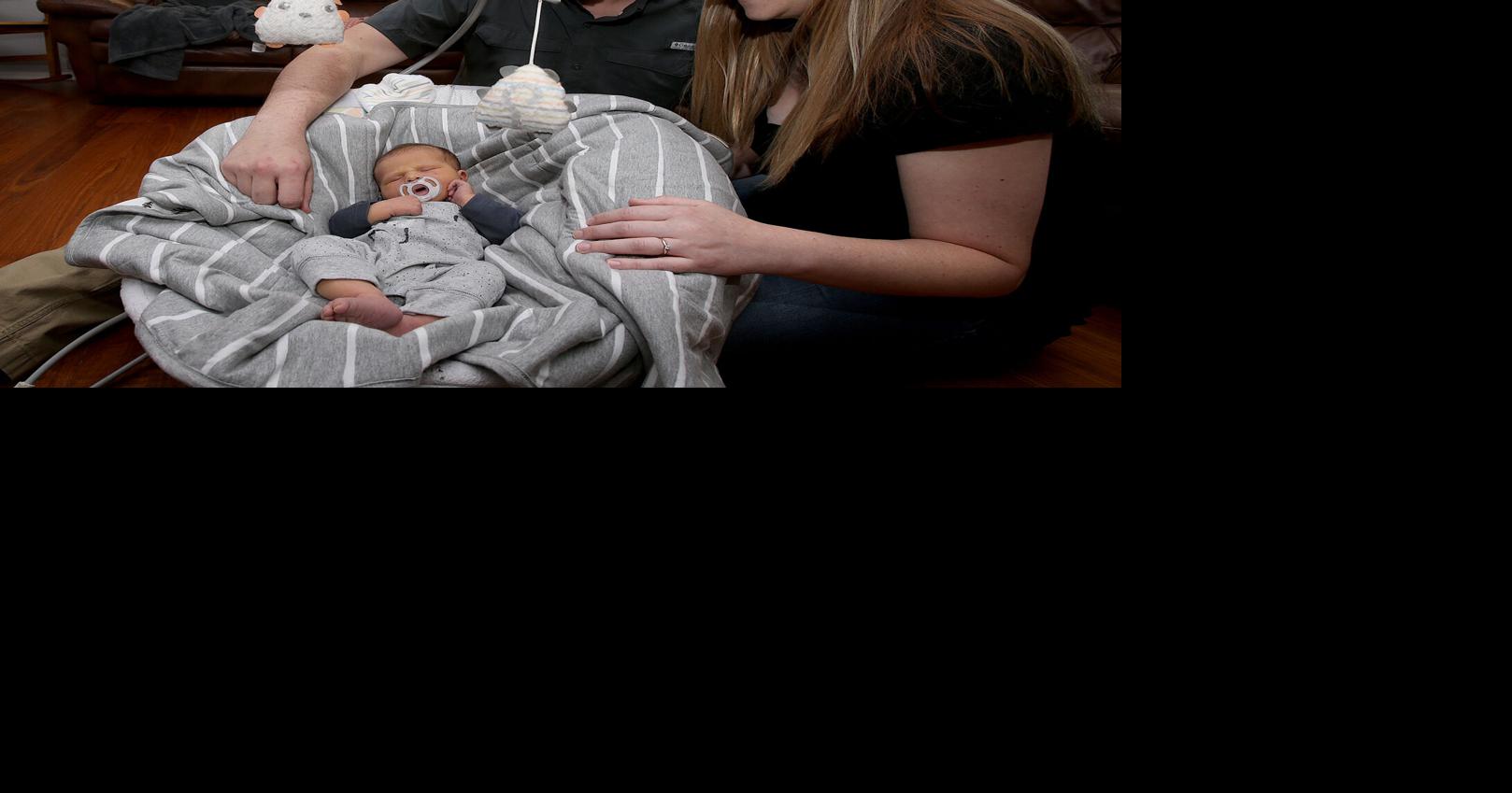 1st baby born at Providence center welcomes his 1st child, 24 years ...