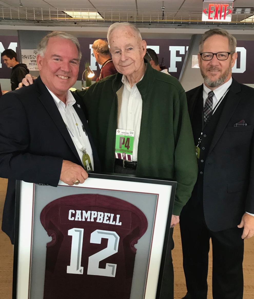 Dave Campbell honored by Texas A&M College Sports