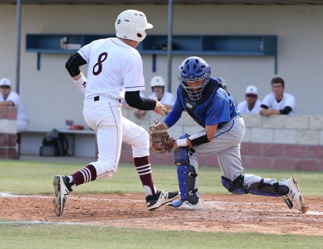Buhner triple lifts Bosqueville over Riesel, 8-6