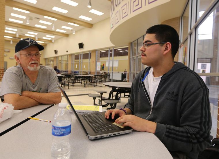 A.J. Moore free tax service going strong at University High Business