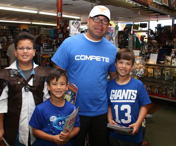 Mike Copeland Comic book offerings; HEB Women of Distinction