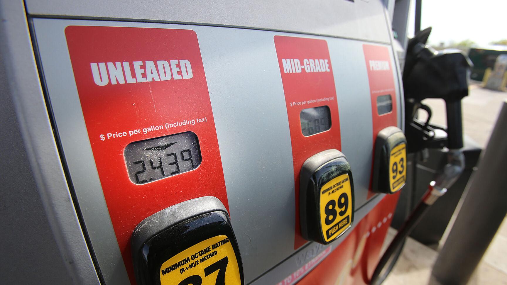 Gas prices in Waco running 75 cents a gallon ahead of last year