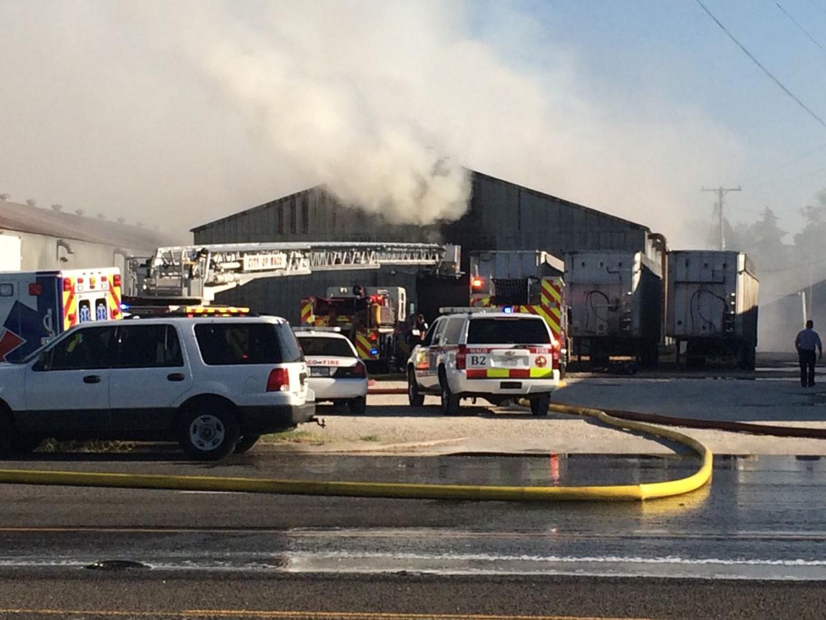 Fire at warehouse full of wood shavings keeps firefighters busy Local