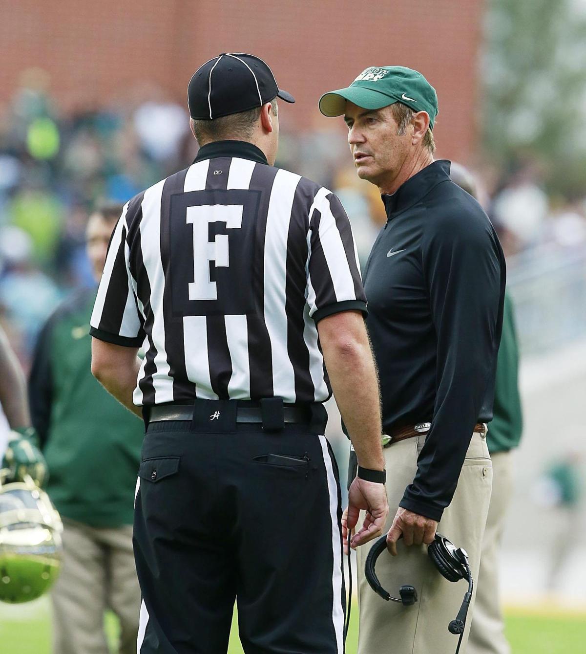 Bears are mostpenalized team in country, seek to clean up act Baylor