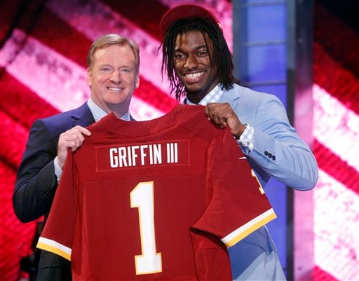 Robert Griffin III: Redskins QB's jersey breaks sales records