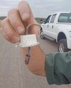 Technicians disable pipe bomb found in China Spring