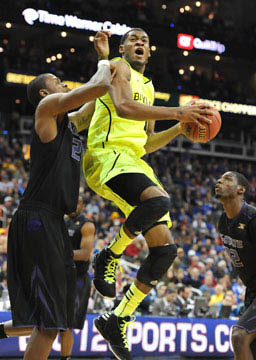 Baylor Wears Neon Green Adidas Uniforms to Open Big 12 Tournament