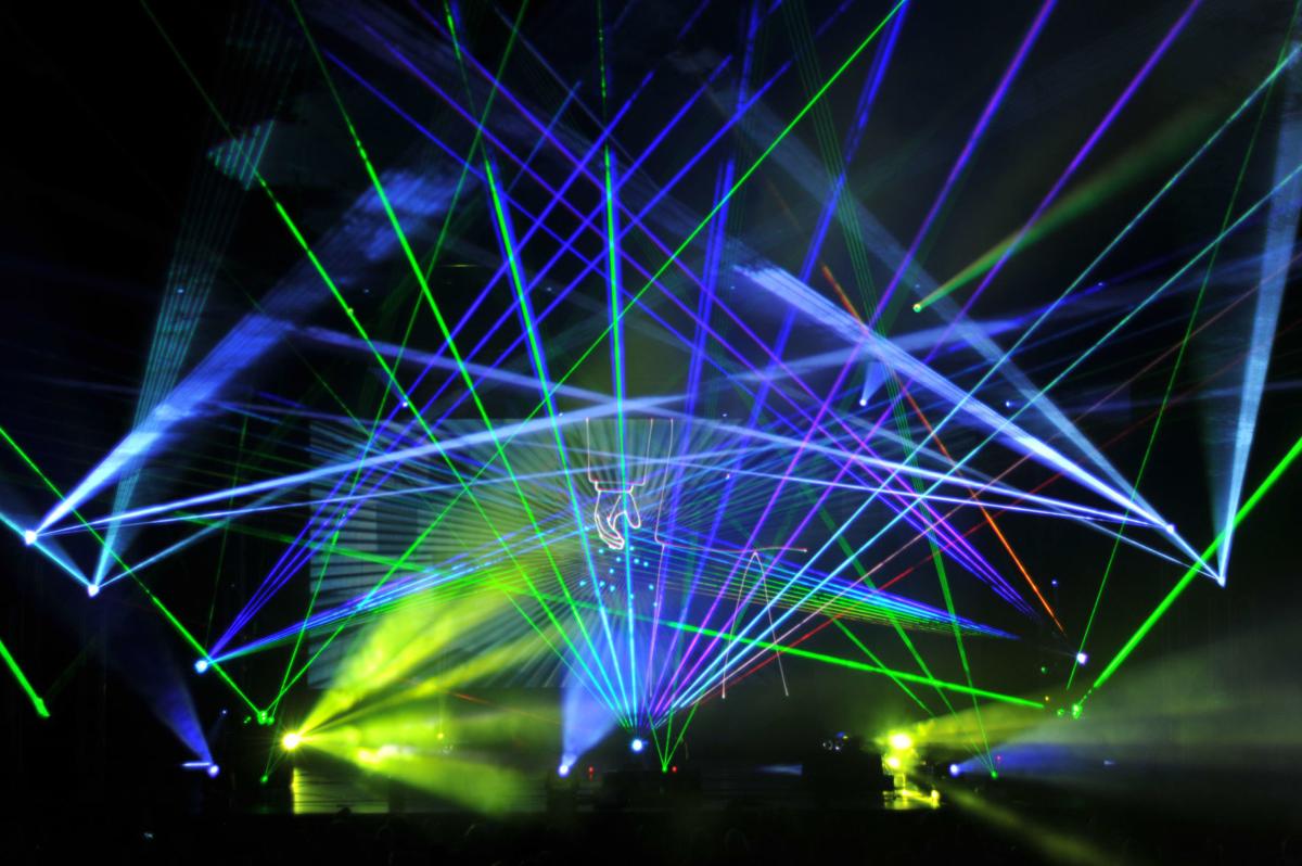 Laser show marries Pink Floyd rock with high tech lighting Access