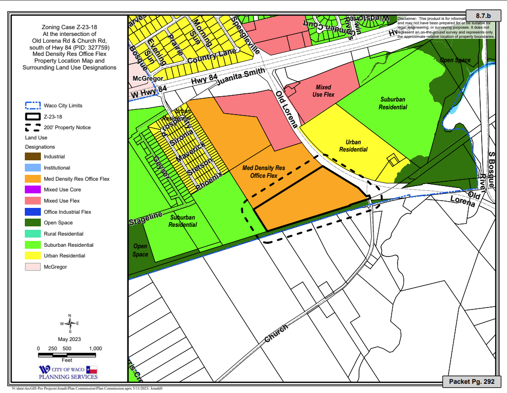 Waco City Council to consider multifamily complex on Old Lorena Road