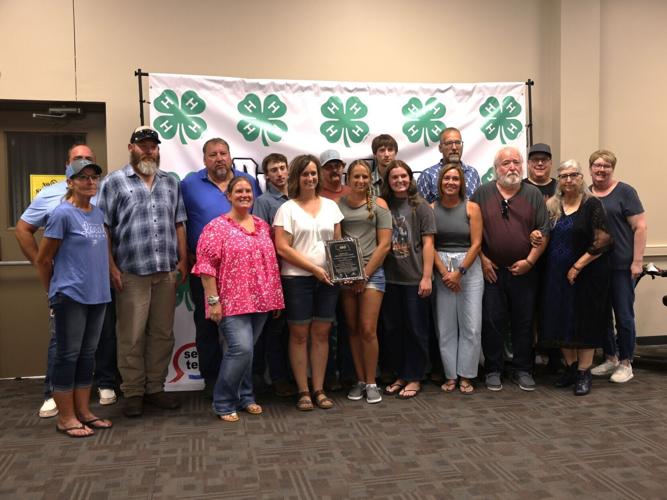 Blaser family with Heritage Award