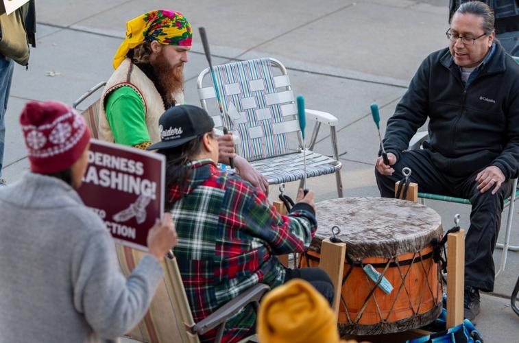 Wilderness Crossing protest, 2.13
