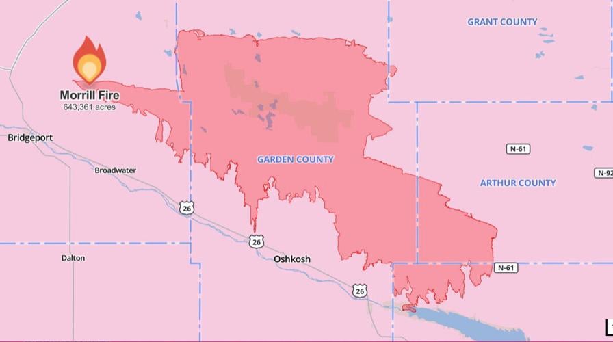Mapping reveals Morrill Fire larger than thought