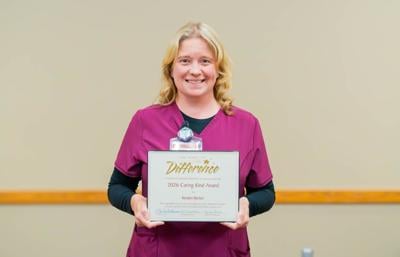 Kendra Becker and Caring Kind Award
