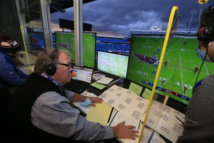 Bills radio booth John Murphy