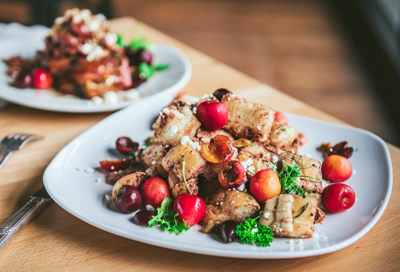 Sweet/tart: 2 savory cherry recipes