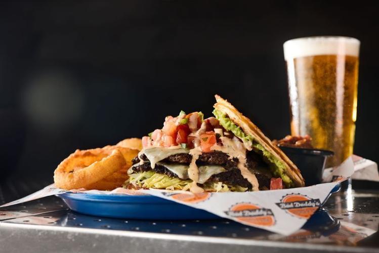Bad Daddy’s Burger Bar has the Smashadilla Burger as its Burger of the Month for National Hamburger Month in May.