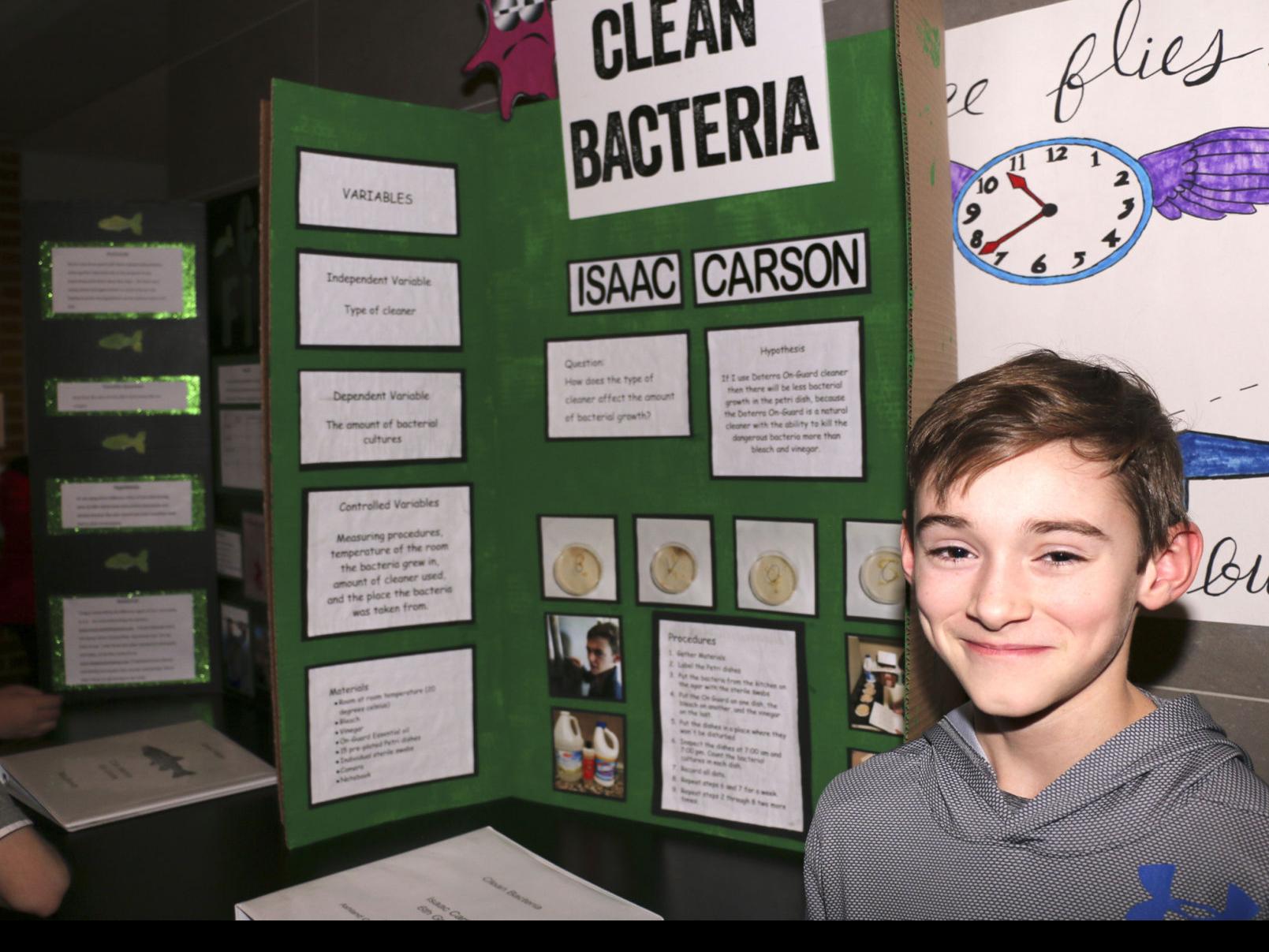 Science fair brings out best in sixth grade students