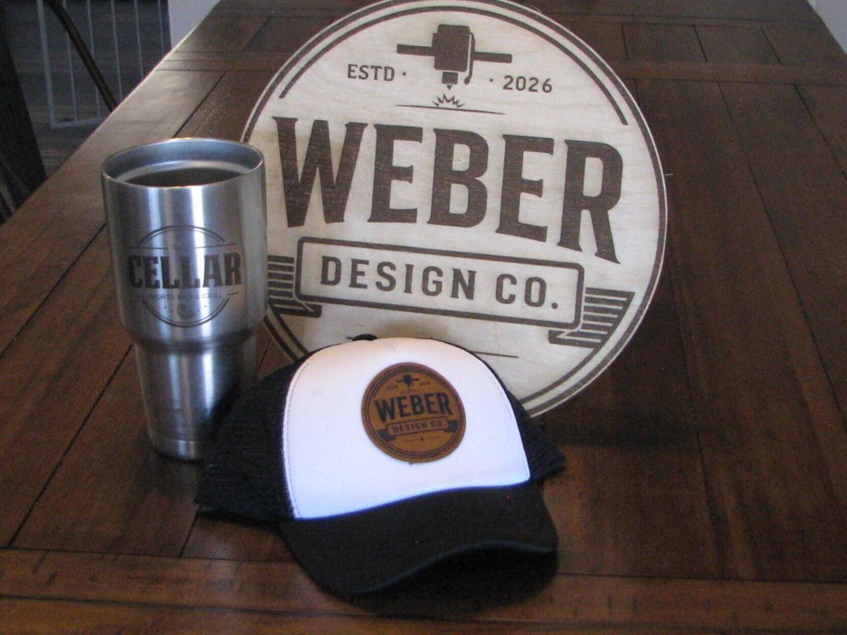 Laser Engraving: Clay Weber can engrave fabric, stainless steel, wood and other materials.