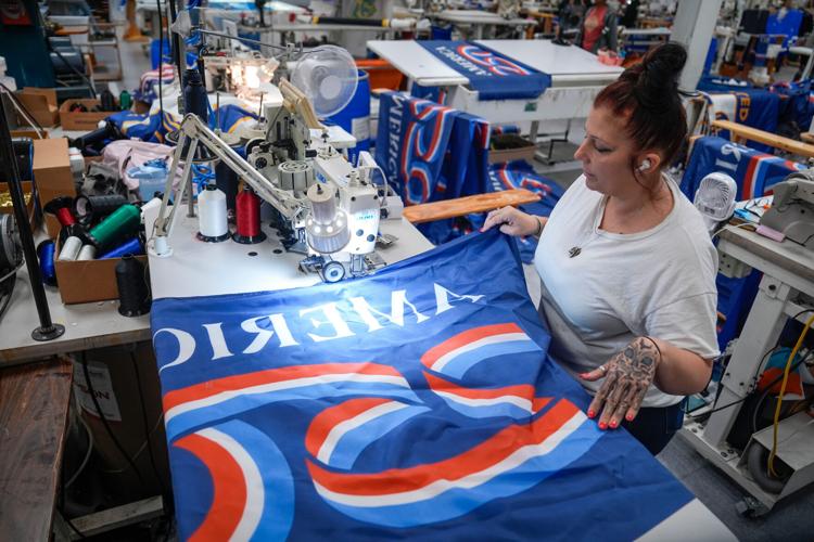 Annin Flagmakers in South Boston, Va. have produced American flags for most major moments in history since the Civil War, including President Lincoln's inauguration and casket, the opening of the Brooklyn Bridge, the Apollo 11 mission and the bicentennial.