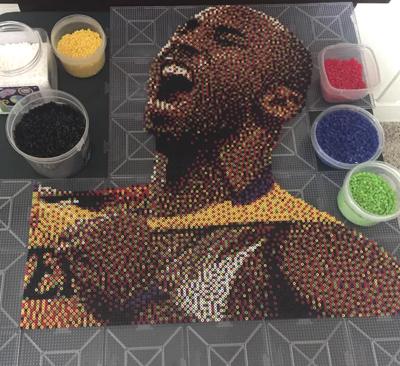 Artist Takes Plastic Bead Work To New Level Latest News Wahoo