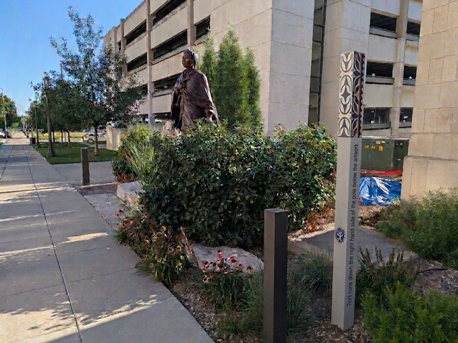 Lincoln Mall Peace Pole, 8.3